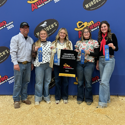San Antonio Livestock FFA Champions
