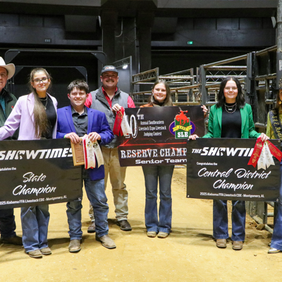 Alabama Livestock FFA State Champions