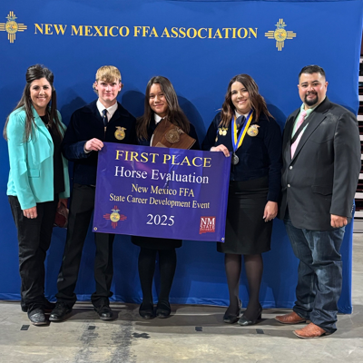 New Mexico FFA Horse Champoins