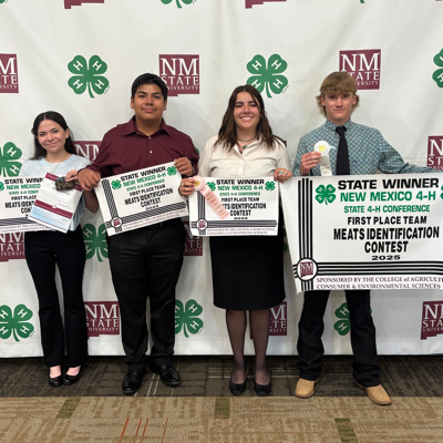 New Mexico State 4-H Meats Champion
