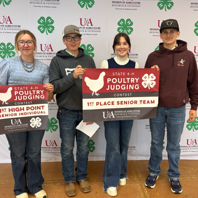 Arkansas 4-H State Champions - Poultry