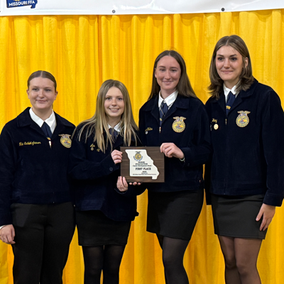 Missouri FFA State Champions - Horse